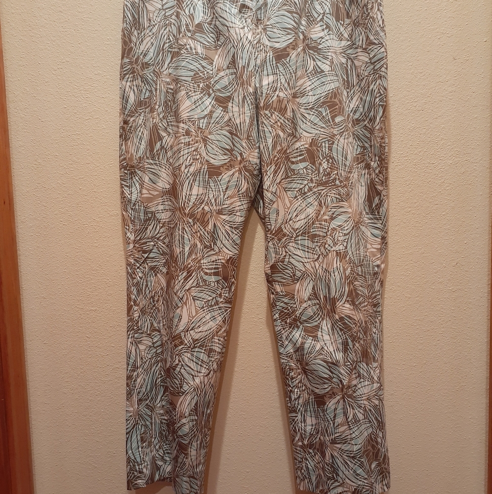 Patterned Dress Pants